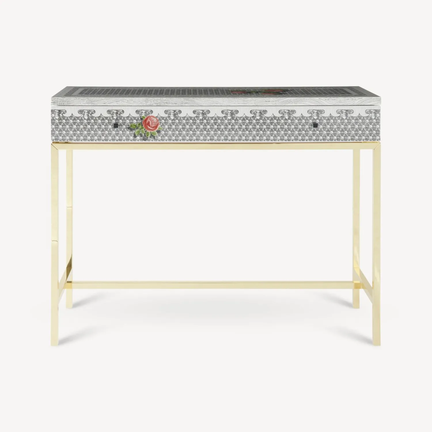 Storage Consoles<Fornasetti Console With Drawer Musciarabia Con Rose Multicolour