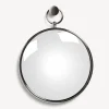 Design Mirrors<Fornasetti Convex Magic Mirror With Chromed Frame Silver