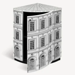Cabinets<Fornasetti Corner Cabinet Architettura White/Black
