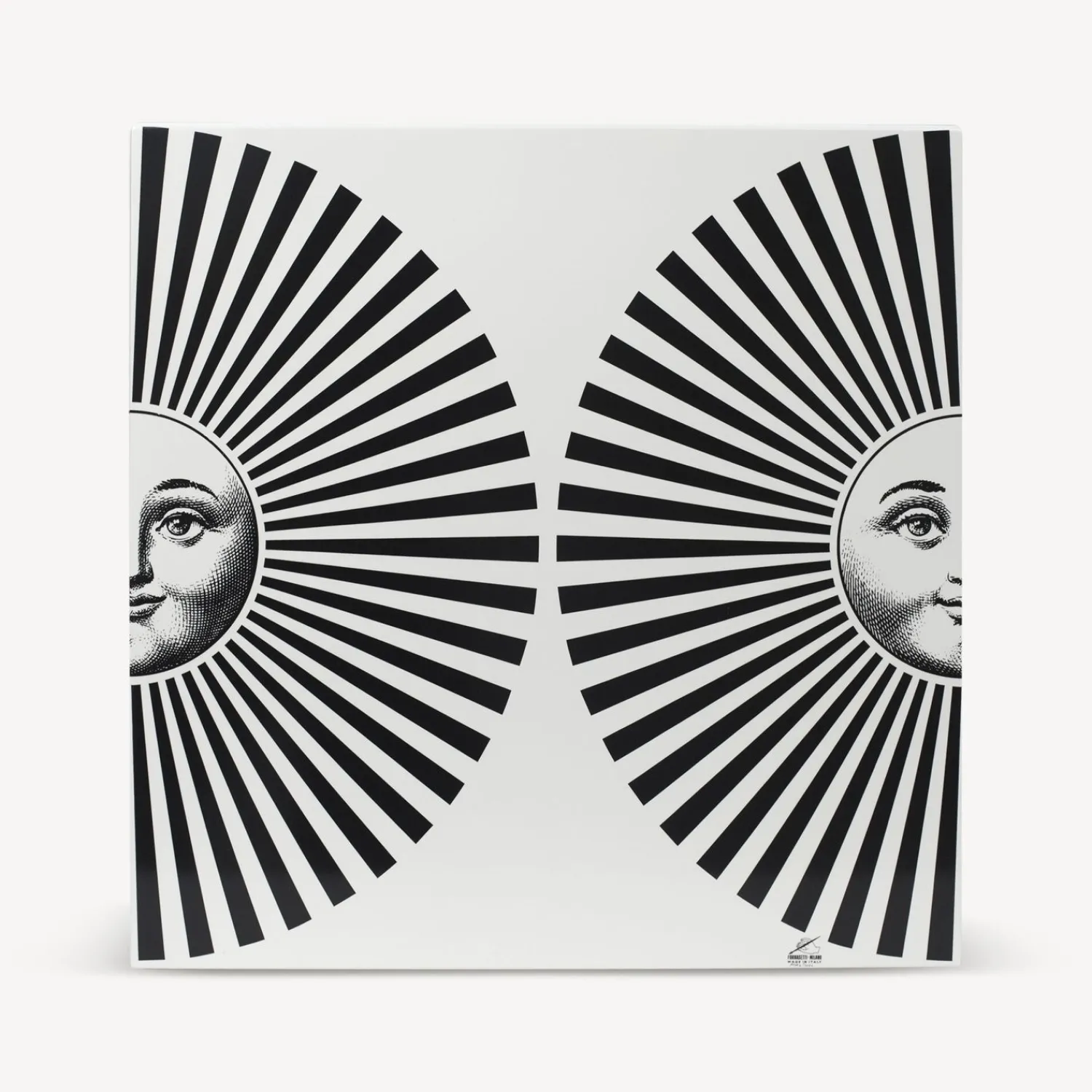 Cabinets<Fornasetti Cube With Drawer Sole Raggiante White/Black
