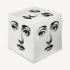Cabinets<Fornasetti Cube With Drawer Viso White/Black
