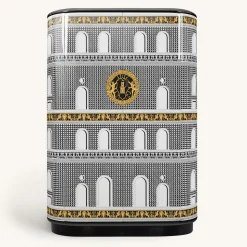 Curved Cabinets<Fornasetti Curved Cabinet Facciata Quattrocentesca White/Black/Yellow