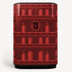 Curved Cabinets<Fornasetti Curved Cabinet Facciata Quattrocentesca Red/Black