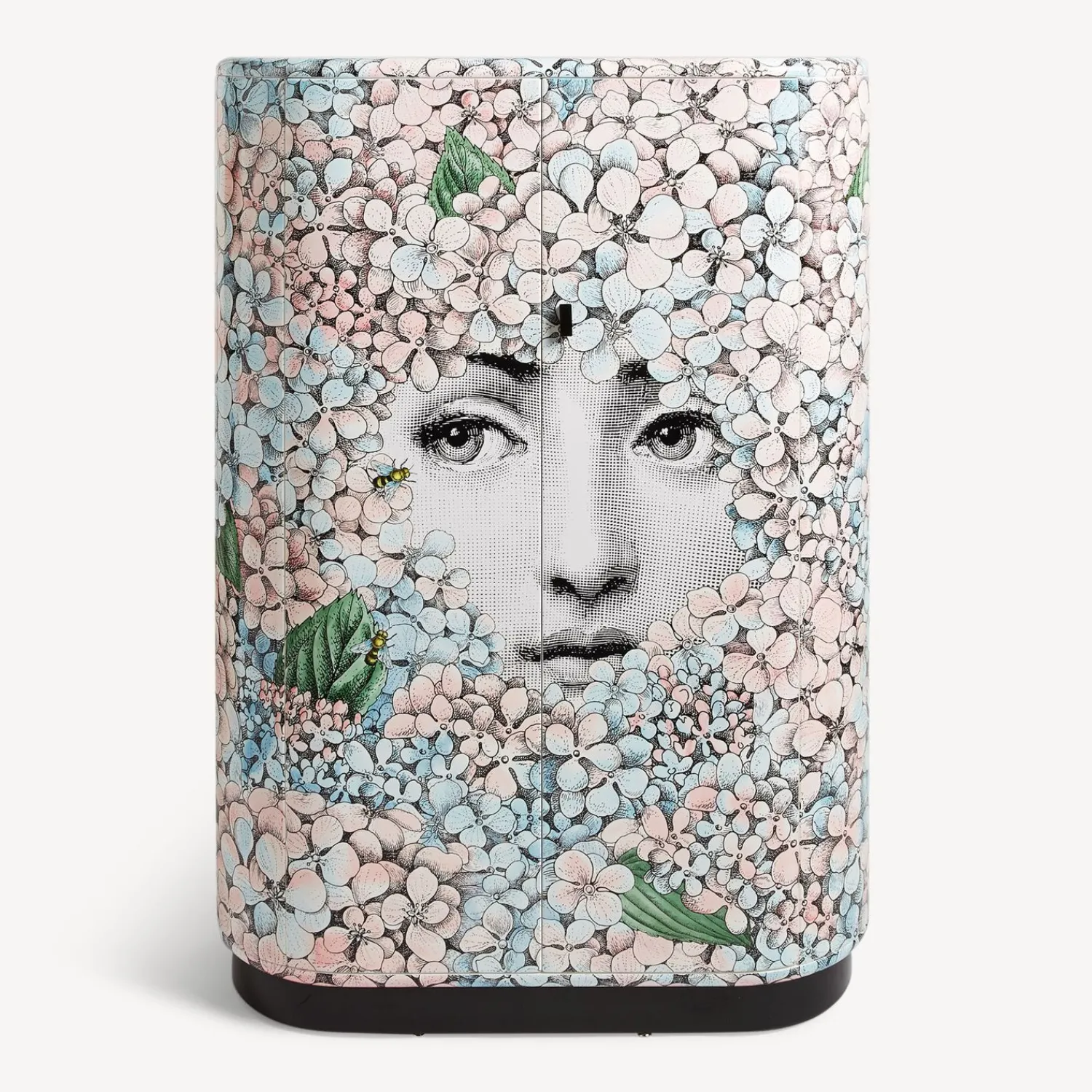 Curved Cabinets<Fornasetti Curved Cabinet Ortensia Multicolour