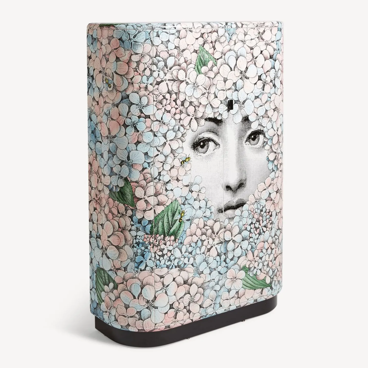 Curved Cabinets<Fornasetti Curved Cabinet Ortensia Multicolour
