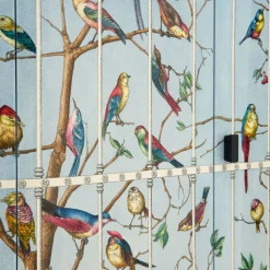 Curved Cabinets<Fornasetti Curved Cabinet Uccelli Multicolour