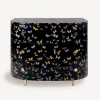 Chest Of Drawers<Fornasetti Curved Chest Of Drawers Farfalle Multicolour
