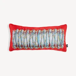 Cushions<Fornasetti Cushion Sardine Multicolour