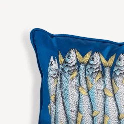 Cushions<Fornasetti Cushion Sardine Multicolour