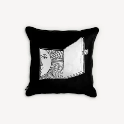 Cushions<Fornasetti Cushion Solingo White/Black