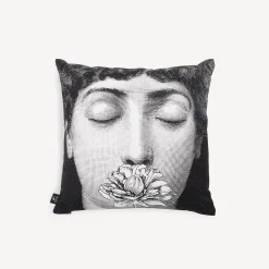 Cushions<Fornasetti Cushion Tema E Variazioni N. 393 White/Black
