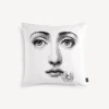 Cushions<Fornasetti Cushion Tema E Variazioni N.288 White/Black