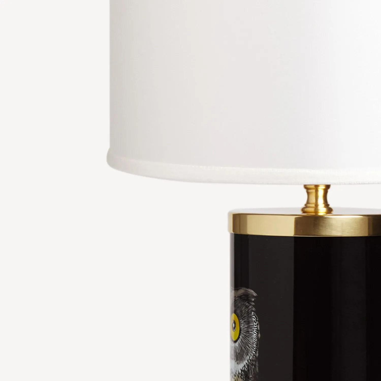 Lamps And Lampshades<Fornasetti Cylindrical Lampshade White