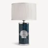 Lamps And Lampshades<Fornasetti Cylindrical Lampshade In Pleated Fabric White