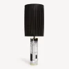 Lamps And Lampshades<Fornasetti Cylindrical Pleated Lampshade Black