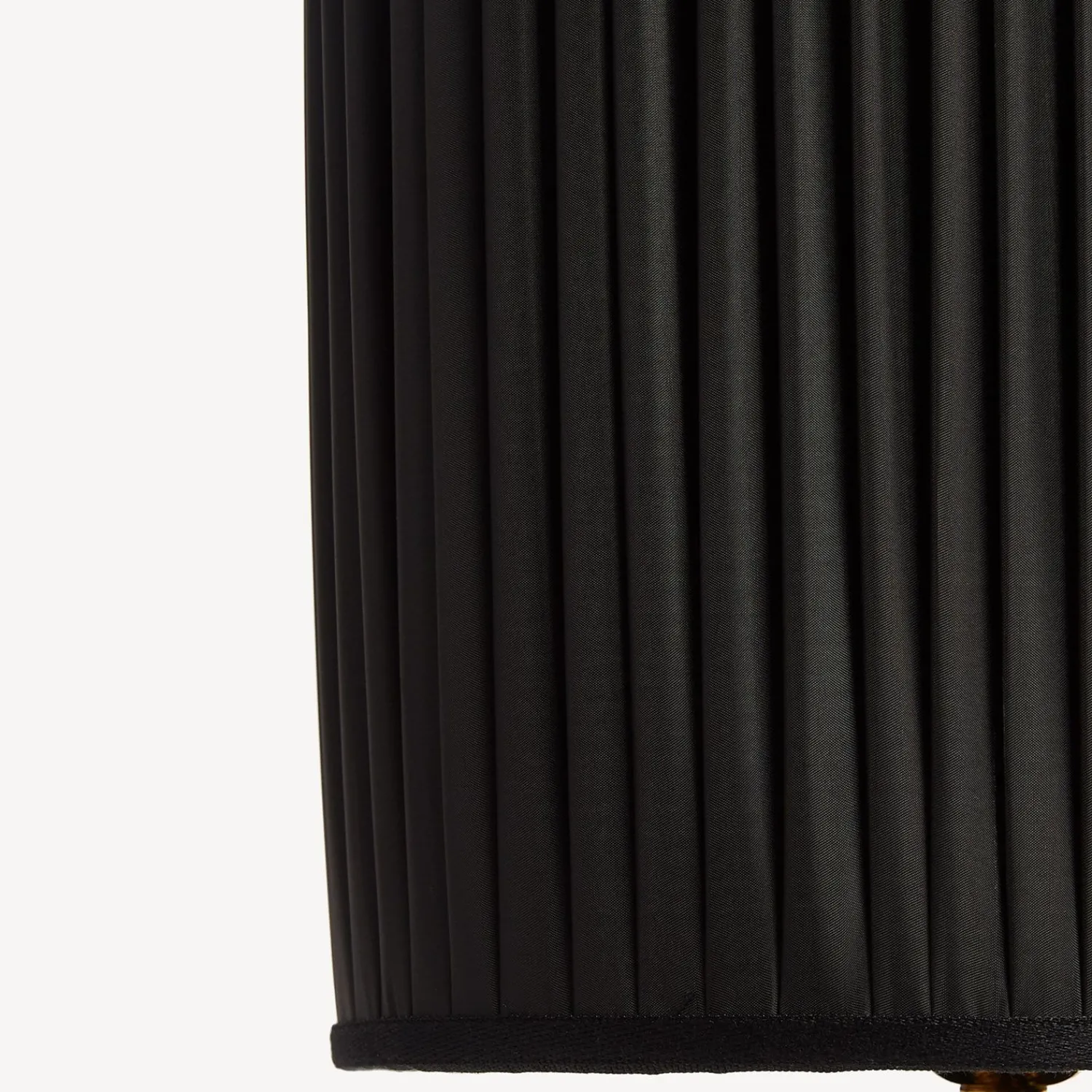 Lamps And Lampshades<Fornasetti Cylindrical Pleated Lampshade Black