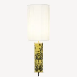 Lamps And Lampshades<Fornasetti Cylindrical Pleated Lampshade White
