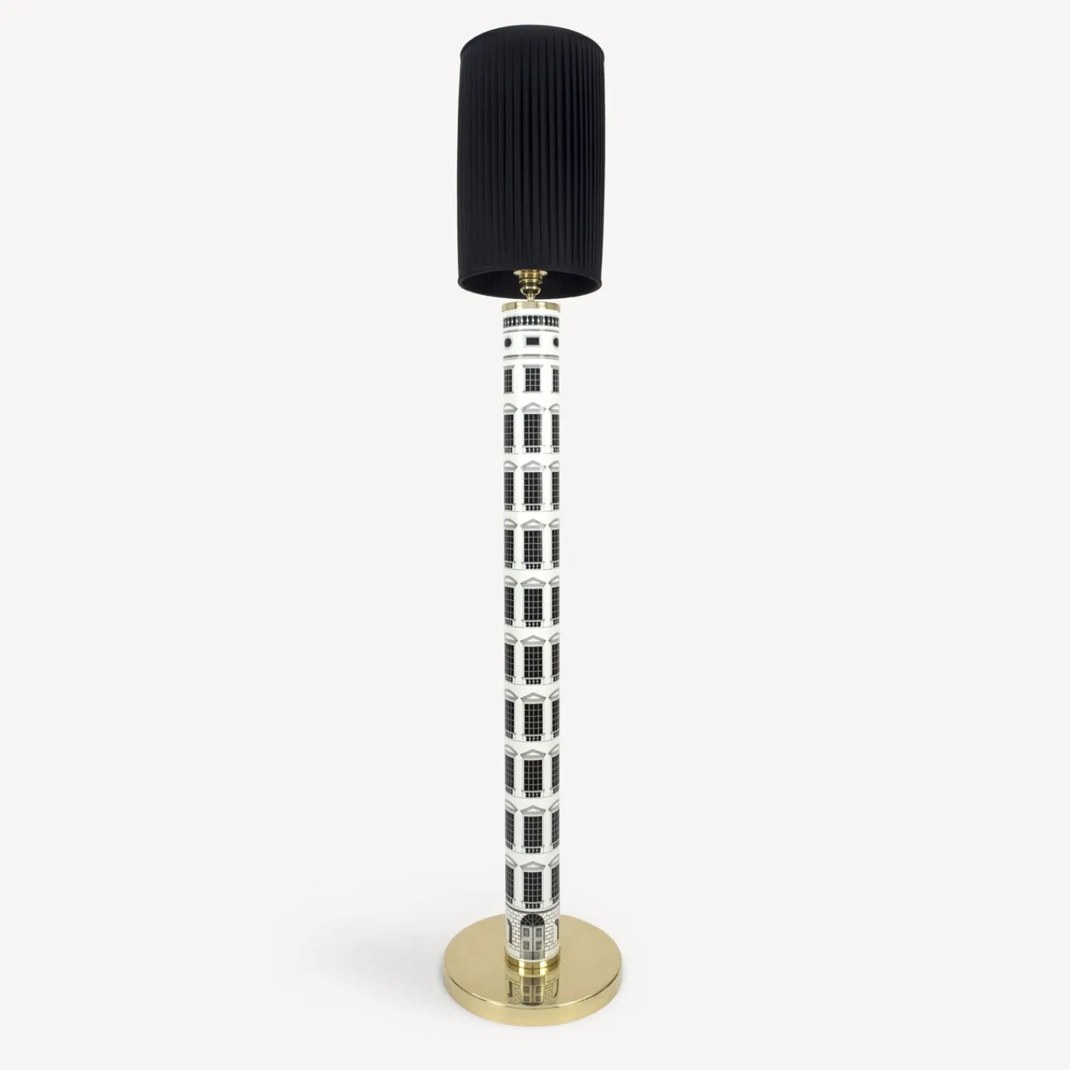 Lamps And Lampshades<Fornasetti Floor Lamp Architettura White/Black