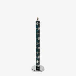 Lamps And Lampshades<Fornasetti Floor Lamp Giro Di Conchiglie Silver/Blue