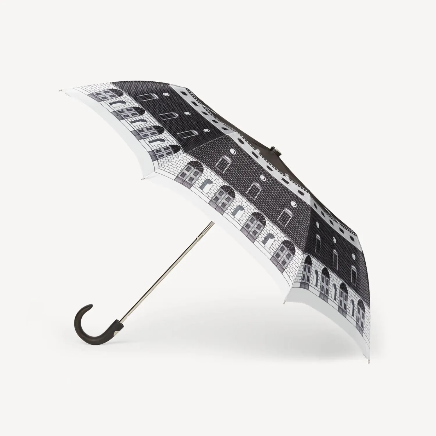 Umbrellas<Fornasetti Folding Umbrella Architettura White/Black