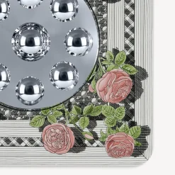 Design Mirrors<Fornasetti Frame With Bubbles Mirror Musciarabia Con Rose Multicolour