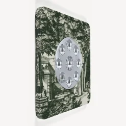 Design Mirrors<Fornasetti Frame With Bubbles Mirror Giardino Settecentesco Green/Ivory