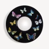 Design Mirrors<Fornasetti Frame With Convex Mirror Farfalle Multicolour