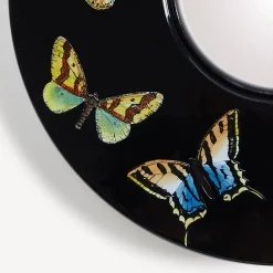 Design Mirrors<Fornasetti Frame With Convex Mirror Farfalle Multicolour