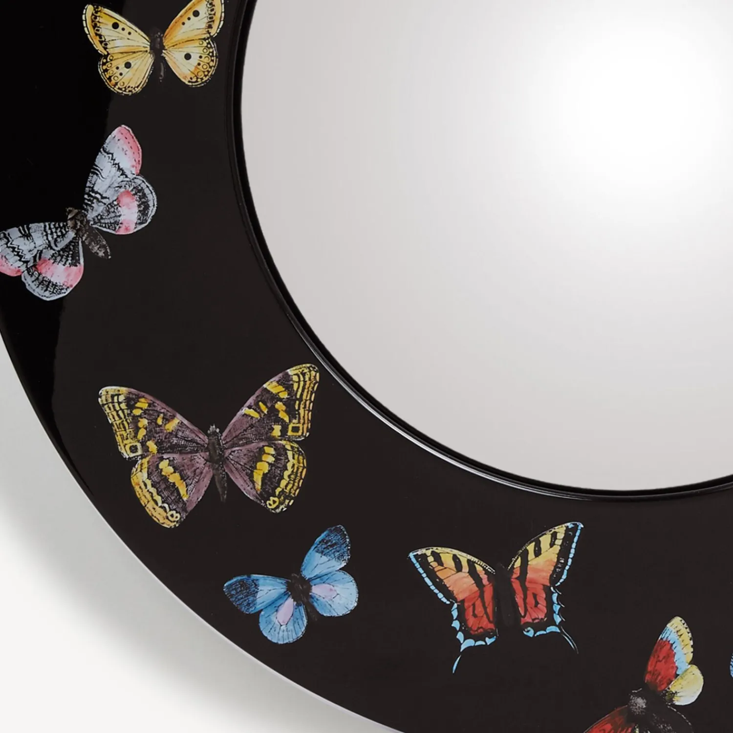 Design Mirrors<Fornasetti Frame With Convex Mirror Farfalle Multicolour