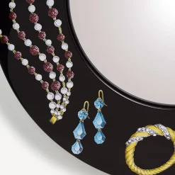 Design Mirrors<Fornasetti Frame With Convex Mirror Gioielli Multicolour