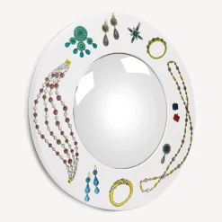 Design Mirrors<Fornasetti Frame With Convex Mirror Gioielli Multicolour