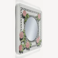 Design Mirrors<Fornasetti Frame With Flat Mirror Musciarabia Con Rose Multicolour