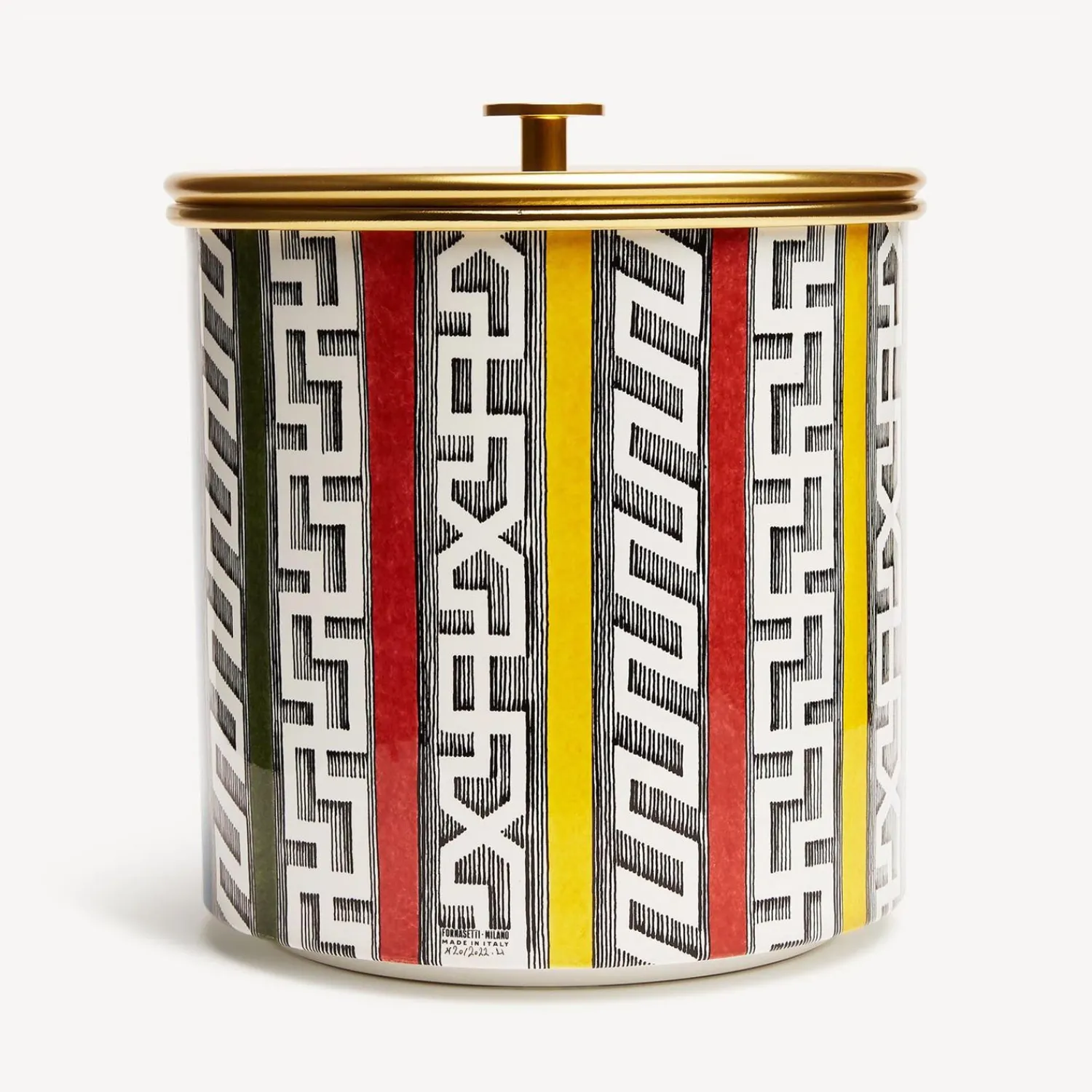 Ice Buckets<Fornasetti Ice Bucket Bordi Antichi Multicolour