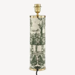 Lamps And Lampshades<Fornasetti Lamp Giardino Settecentesco Green/Ivory