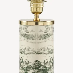 Lamps And Lampshades<Fornasetti Lamp Giardino Settecentesco Green/Ivory