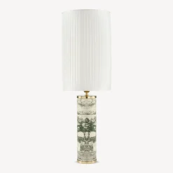Lamps And Lampshades<Fornasetti Lamp Giardino Settecentesco Green/Ivory