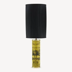 Lamps And Lampshades<Fornasetti Lamp Giardino Settecentesco Black/Yellow