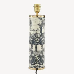Lamps And Lampshades<Fornasetti Lamp Giardino Settecentesco Blue/Ivory