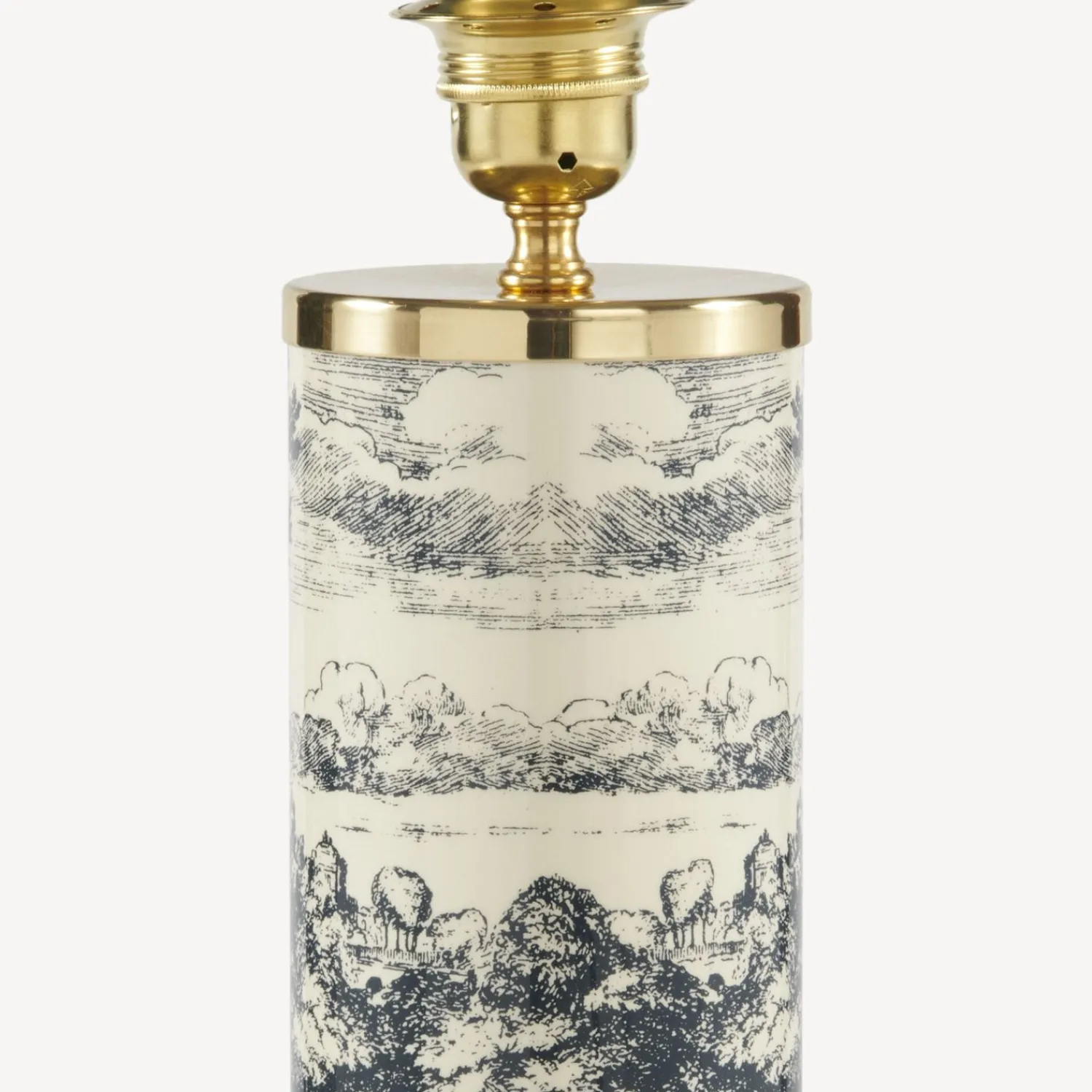 Lamps And Lampshades<Fornasetti Lamp Giardino Settecentesco Blue/Ivory