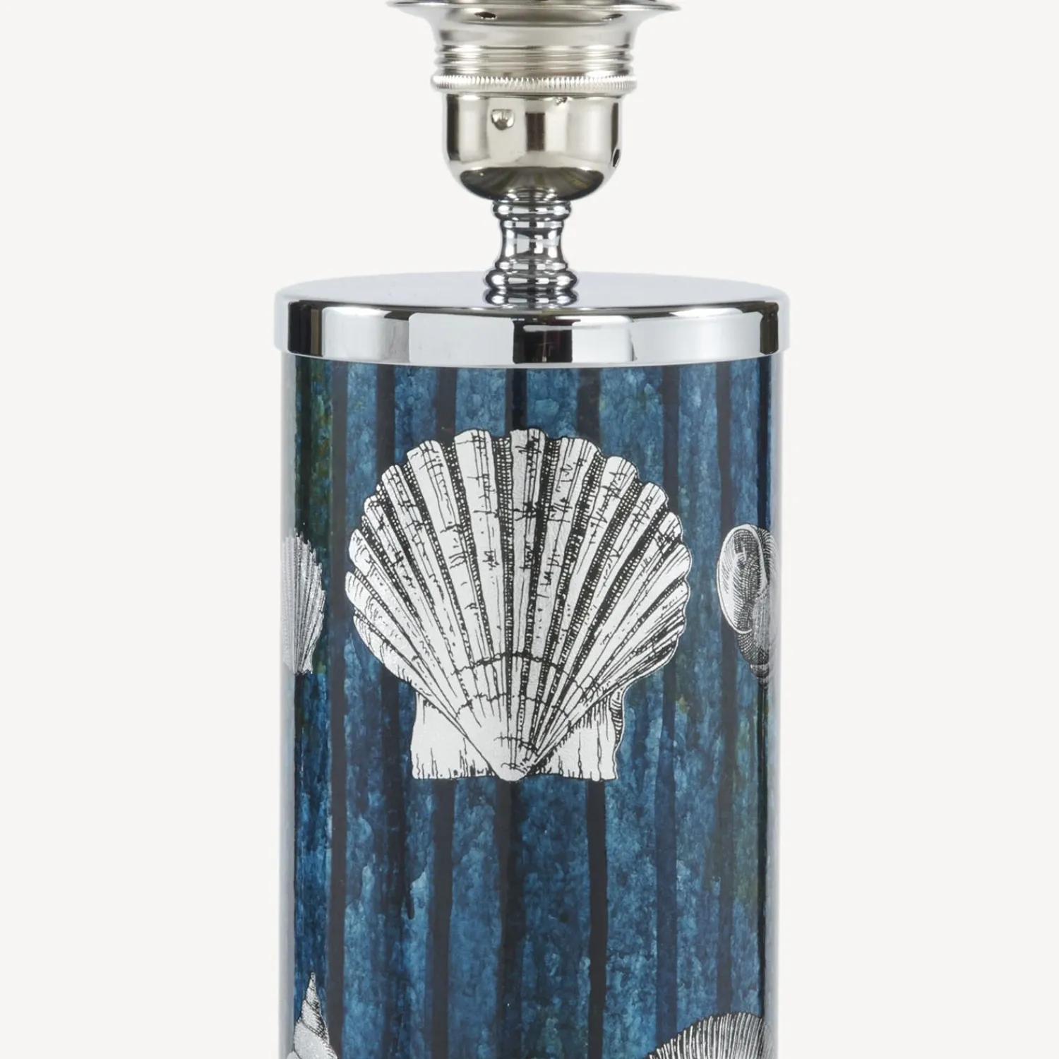 Lamps And Lampshades<Fornasetti Lamp Giro Di Conchiglie Silver/Blue