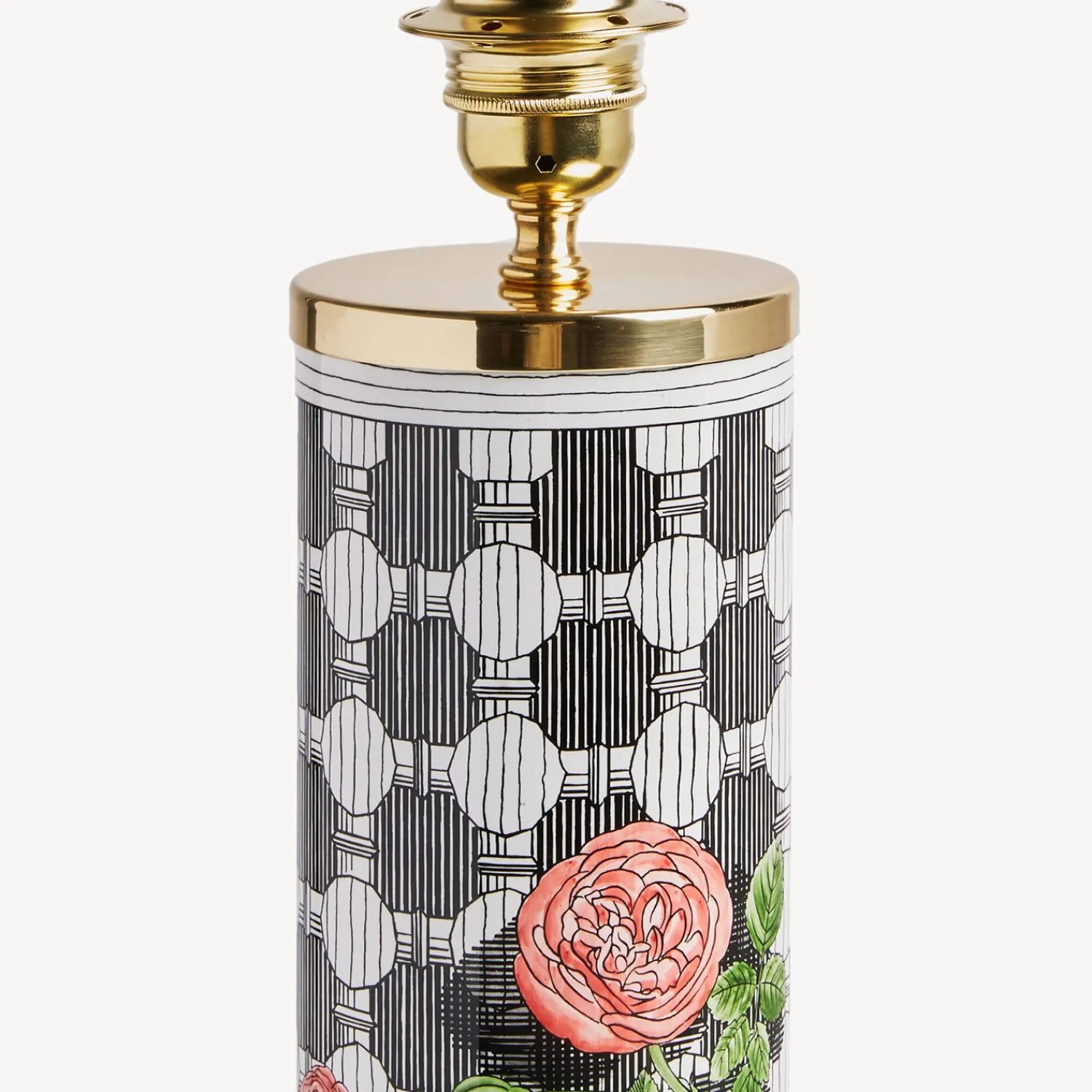 Lamps And Lampshades<Fornasetti Lamp Musciarabia Con Rose Multicolour