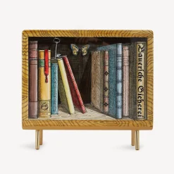 Magazine Racks<Fornasetti Magazine Rack Libri Multicolour