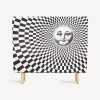 Magazine Racks<Fornasetti Magazine Rack Solecentrismo White/Black