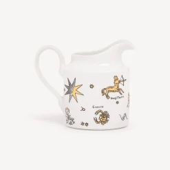 Tea And Coffee Sets<Fornasetti Milk Jug Astronomici White/Black/Gold