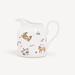 Tea And Coffee Sets<Fornasetti Milk Jug Astronomici White/Black/Gold