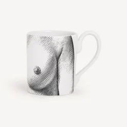 Tea And Coffee Sets<Fornasetti Mug Seno White/Black
