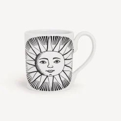 Tea And Coffee Sets<Fornasetti Mug Sole White/Black