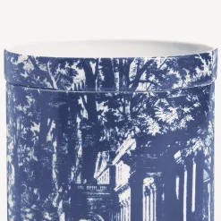 Scented Candles<Fornasetti Nel Mentre Large Scented Candle - Giardino Settecentesco Decor - Giardino Segreto Fragrance Blue/White