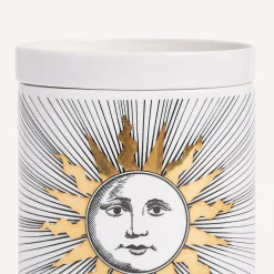 Scented Candles<Fornasetti Nel Mentre Large Scented Candle - Soli Decor - Immaginazione Fragrance White/Black/Gold