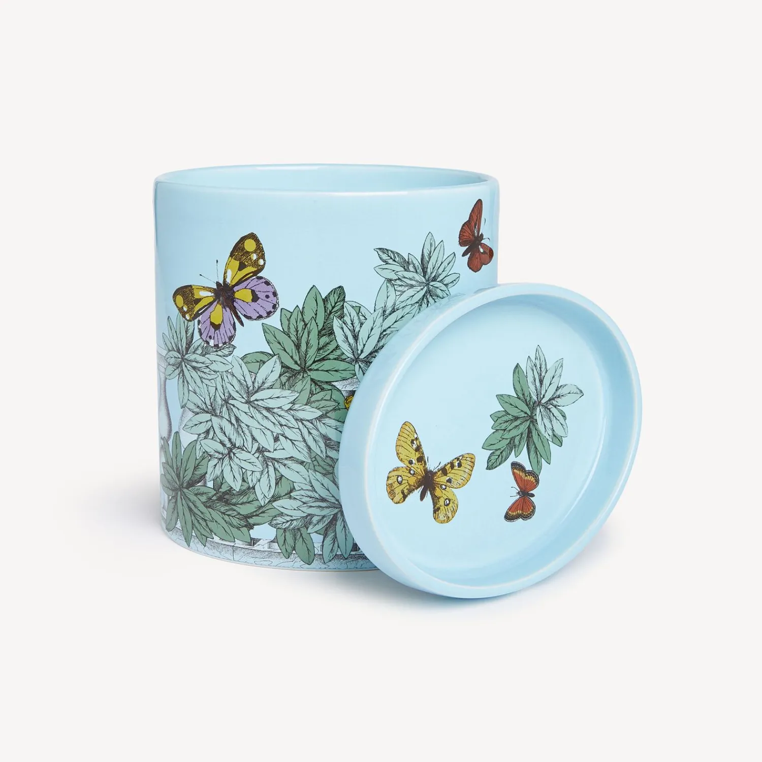 Scented Candles<Fornasetti Nel Mentre Large Scented Candle - Farfalle E Balaustra Decor - Giardino Segreto Fragrance Multicolour